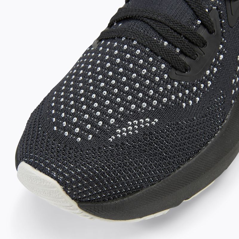 Under Armour Shift black/white/white men's running shoes 7