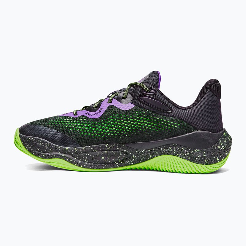 Under Armour Curry Splash 24 purple/lavish/hyper green basketball shoes 2
