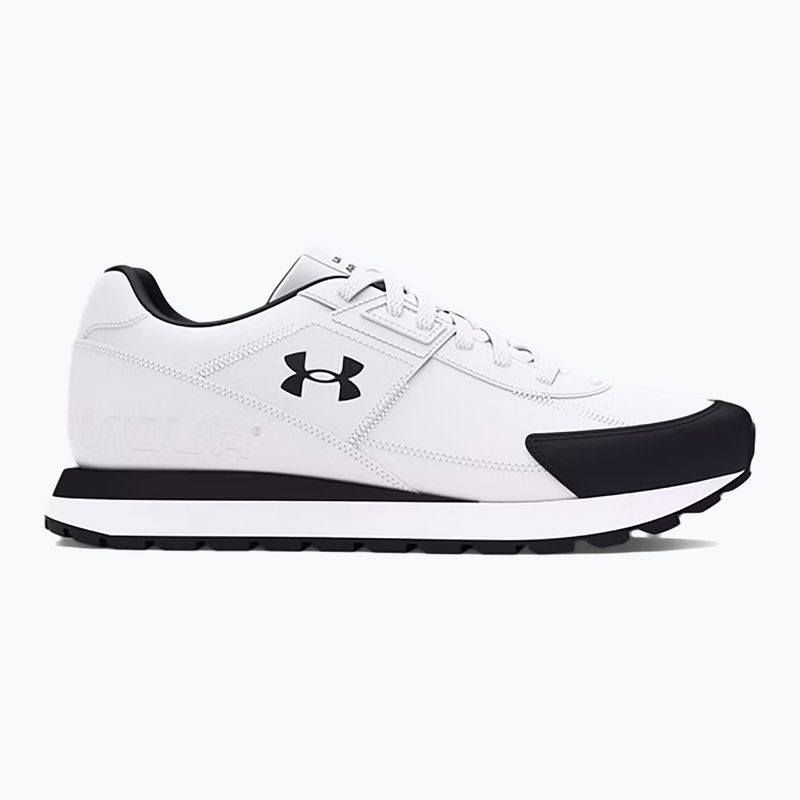 Men's training shoes Under Armour Essential Runner white/black/black 8