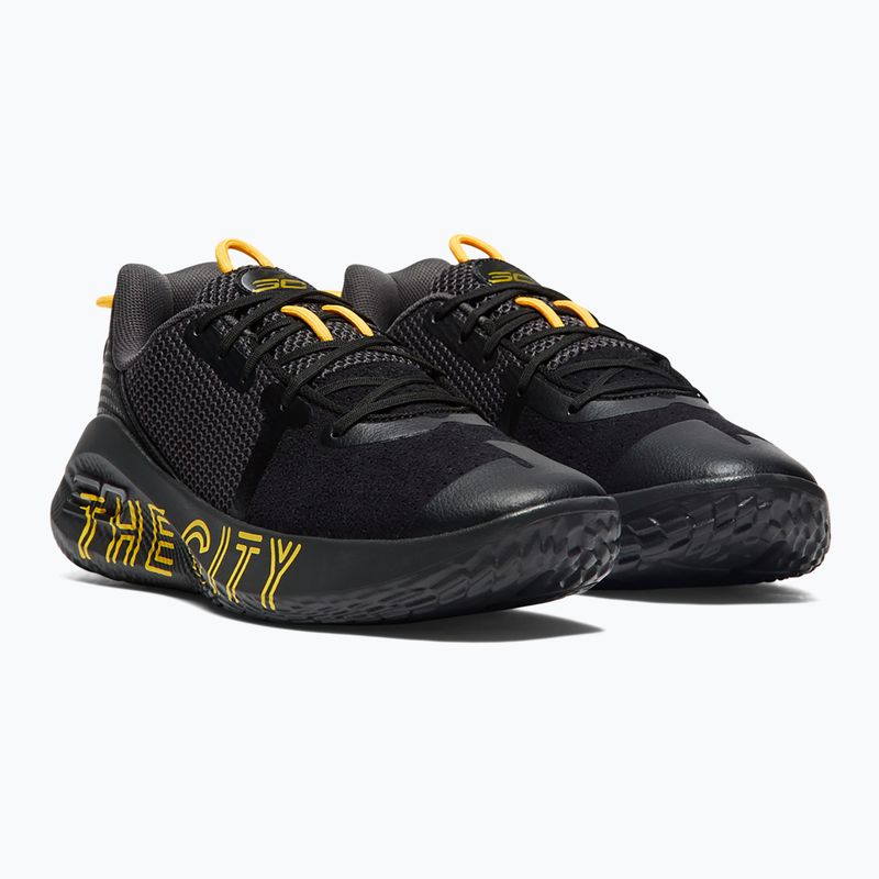 Shoes Under Armour Curry 6 Flotro TC black/yellow 3