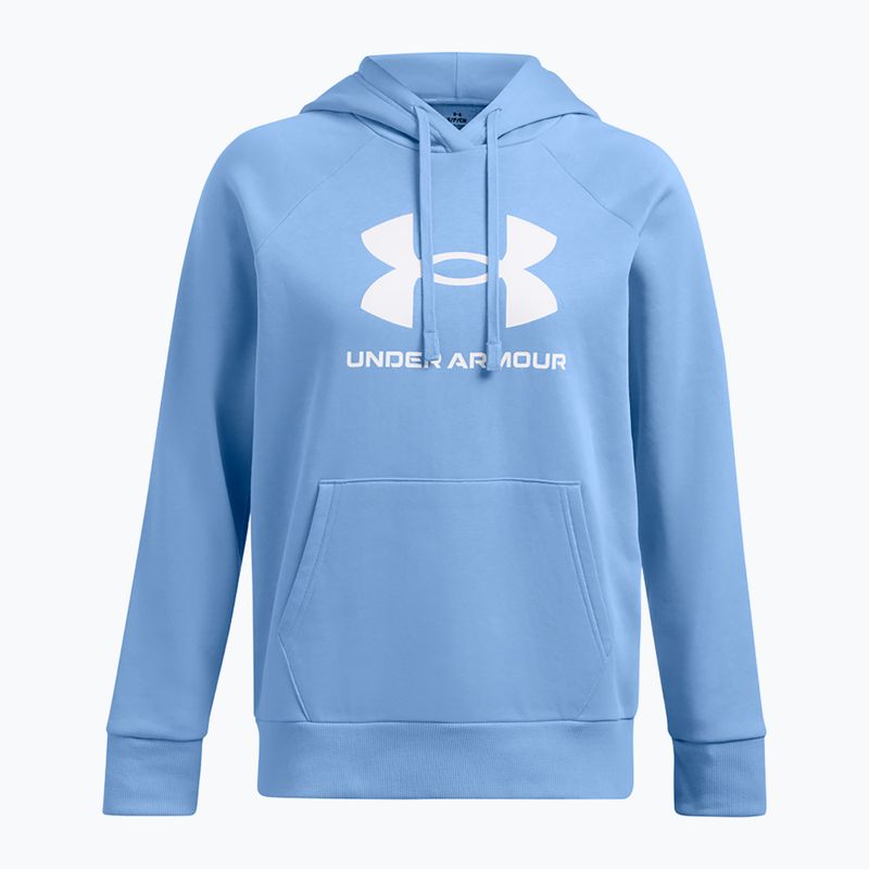 Women's Under Armour Rival Fleece Big Logo Hoody horizon blue/white