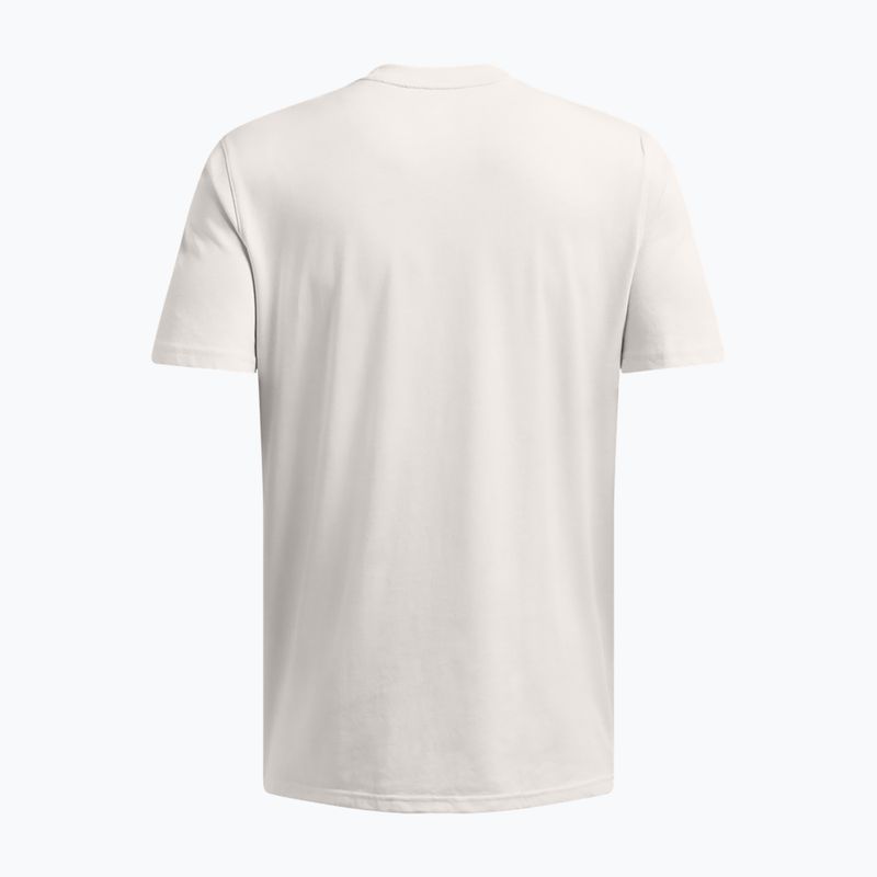 Men's Under Armour Curry Hvyweight T-shirt Trend white clay/black 4