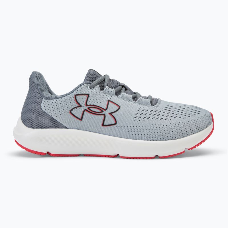 Under Armour Charged Pursuit 3 Big Logo mod gray/titan gray/black men's running shoes 2