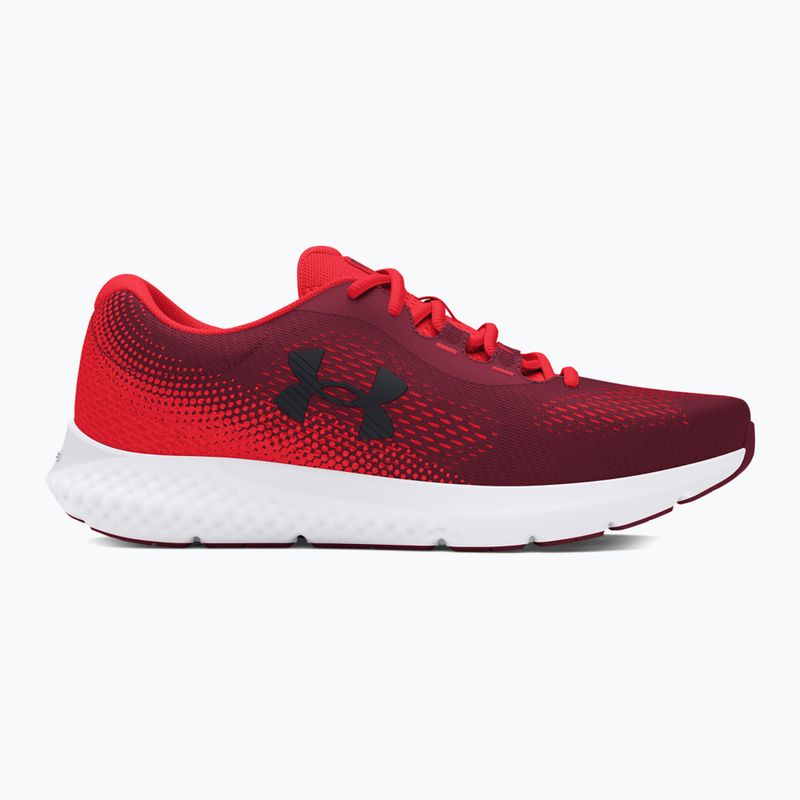 Under Armour Charged Rogue 4 cardinal/racer red/black men's running shoes 2