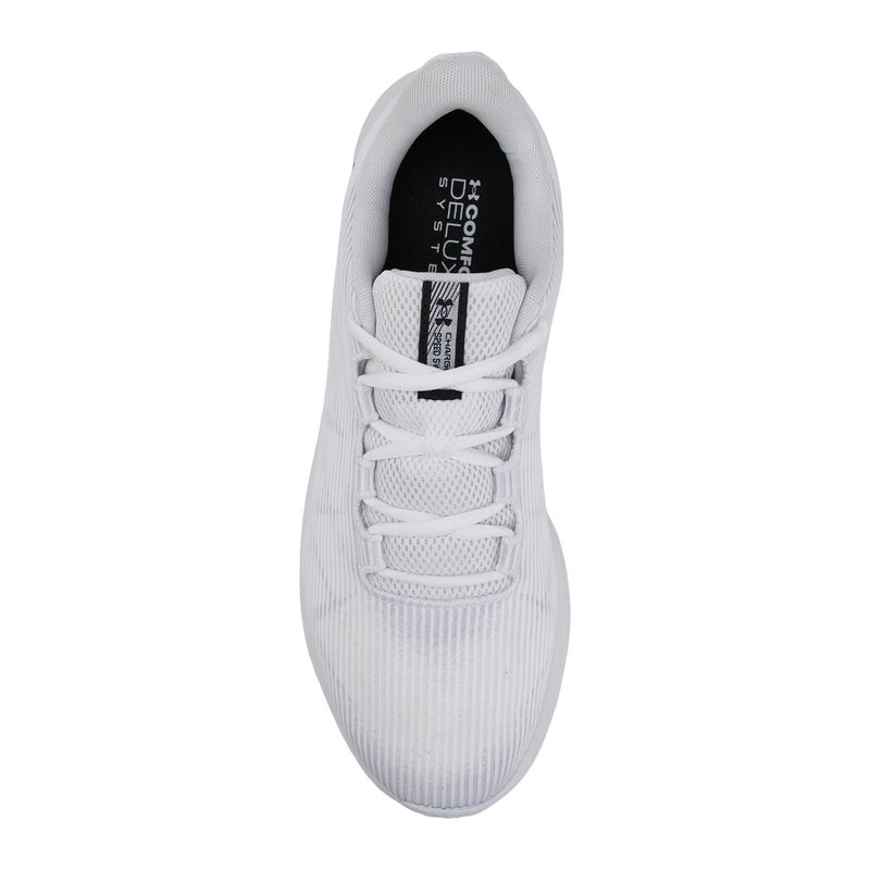 Men's Under Armour Charged Speed Swift white/mod gray/black running shoes 5