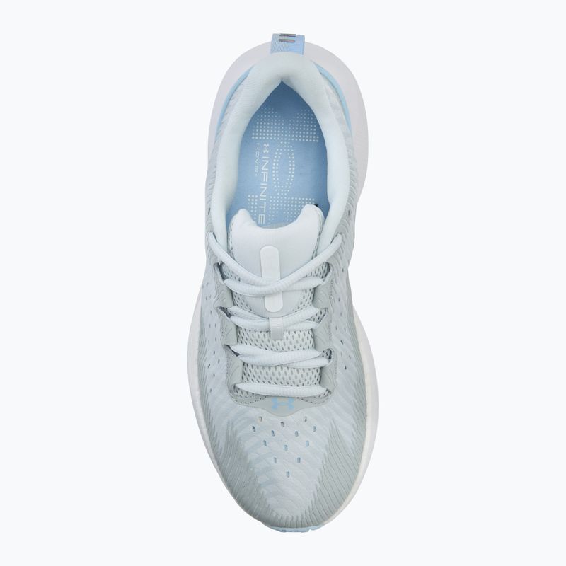 Under Armour Infinite Pro women's running shoes distant gray/halo gray/nimbus blue 5