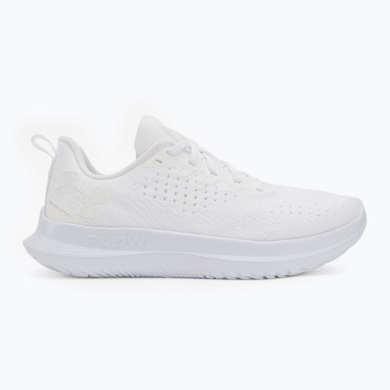 Men's running shoes Under Armour Velociti 4 white/white/white 2