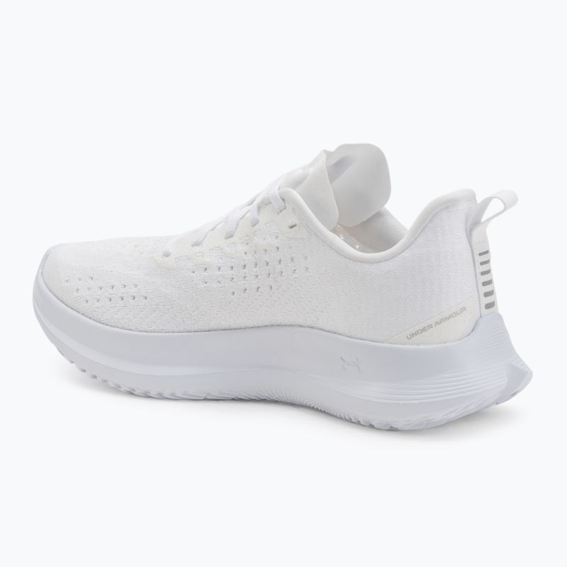 Men's running shoes Under Armour Velociti 4 white/white/white 3