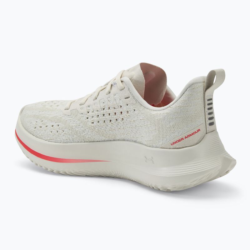 Under Armour Velociti 4 SE women's running shoes summit white/white clay/racer red 3