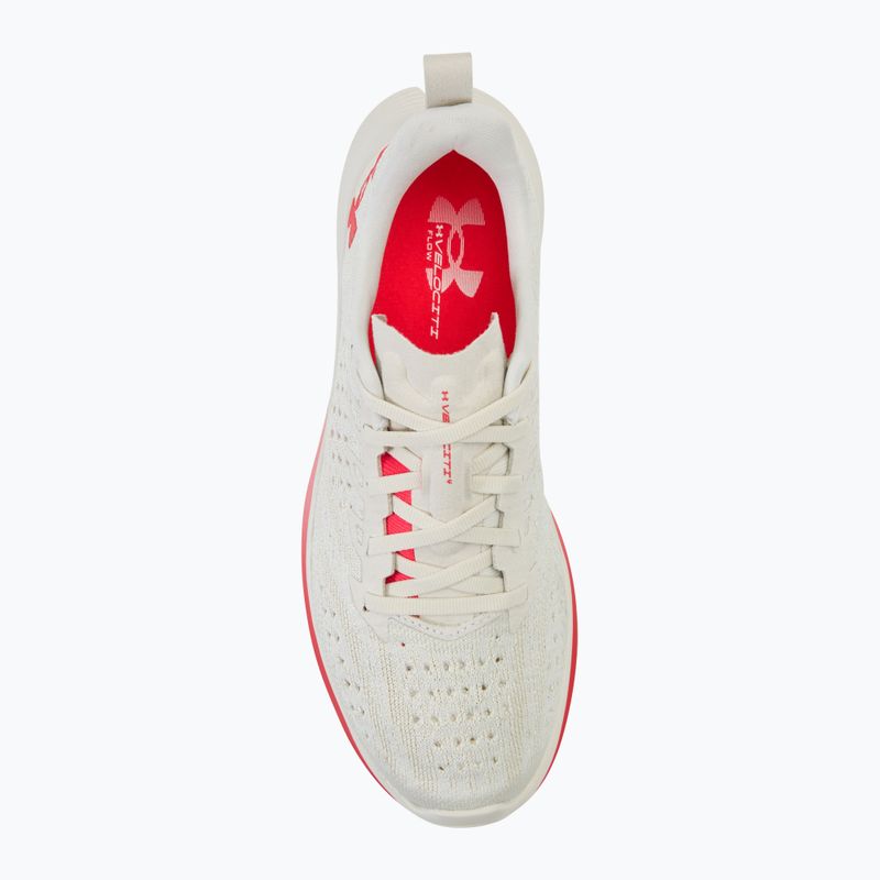 Under Armour Velociti 4 SE women's running shoes summit white/white clay/racer red 5