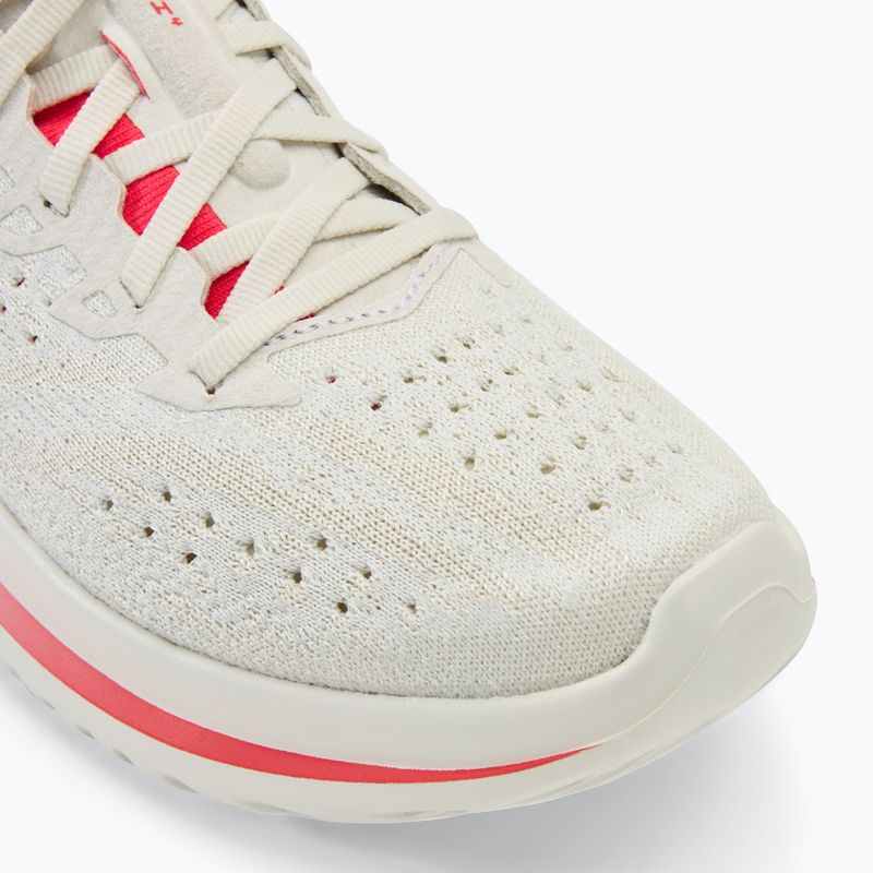 Under Armour Velociti 4 SE women's running shoes summit white/white clay/racer red 7
