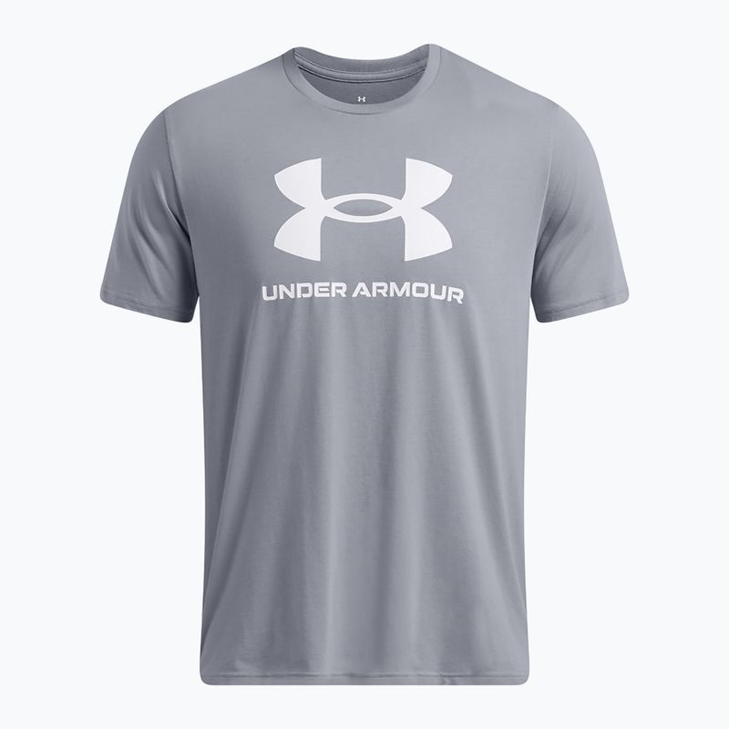 Men's Under Armour Sportstyle Logo Update t-shirt steel/white