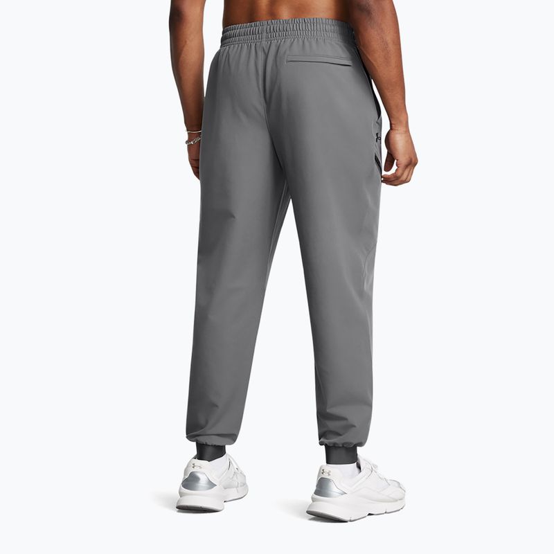 Men's training trousers Under Armour Unstoppable Joggers castlerock/black 3
