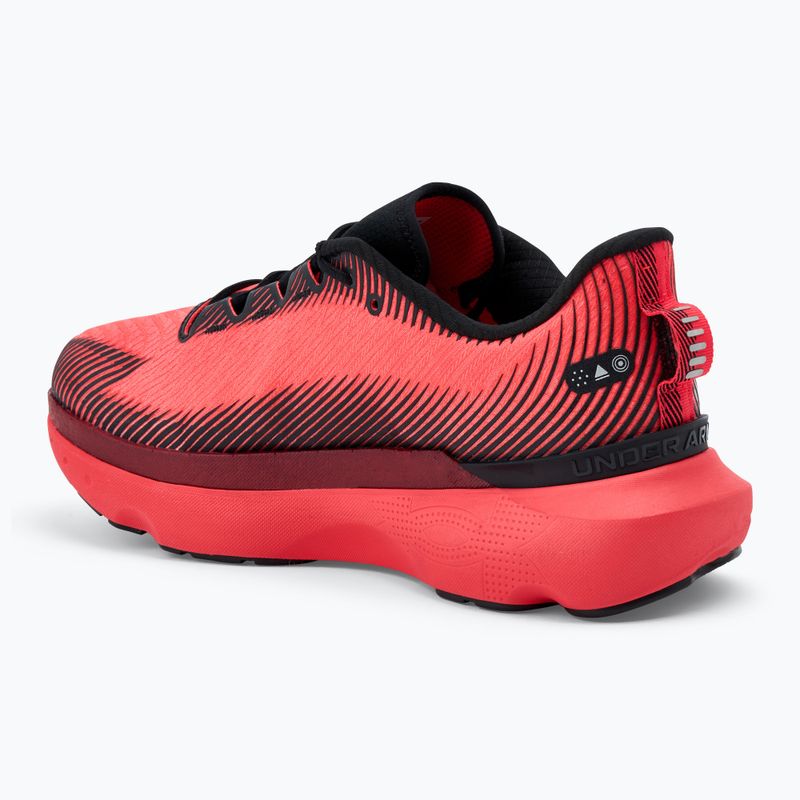 Under Armour Infinite Pro Storm racer red/cardinal/black men's running shoes 3