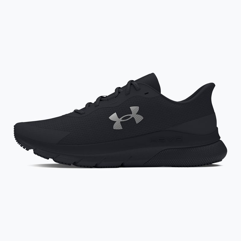 Men's running shoes Under Armour Hovr Turbulence 2 RS black/black/reflective 9