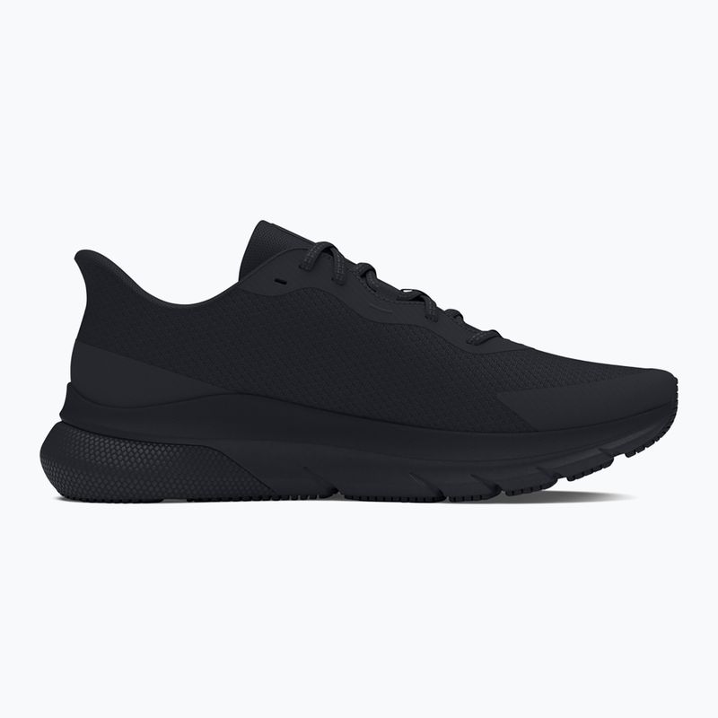 Men's running shoes Under Armour Hovr Turbulence 2 RS black/black/reflective 10