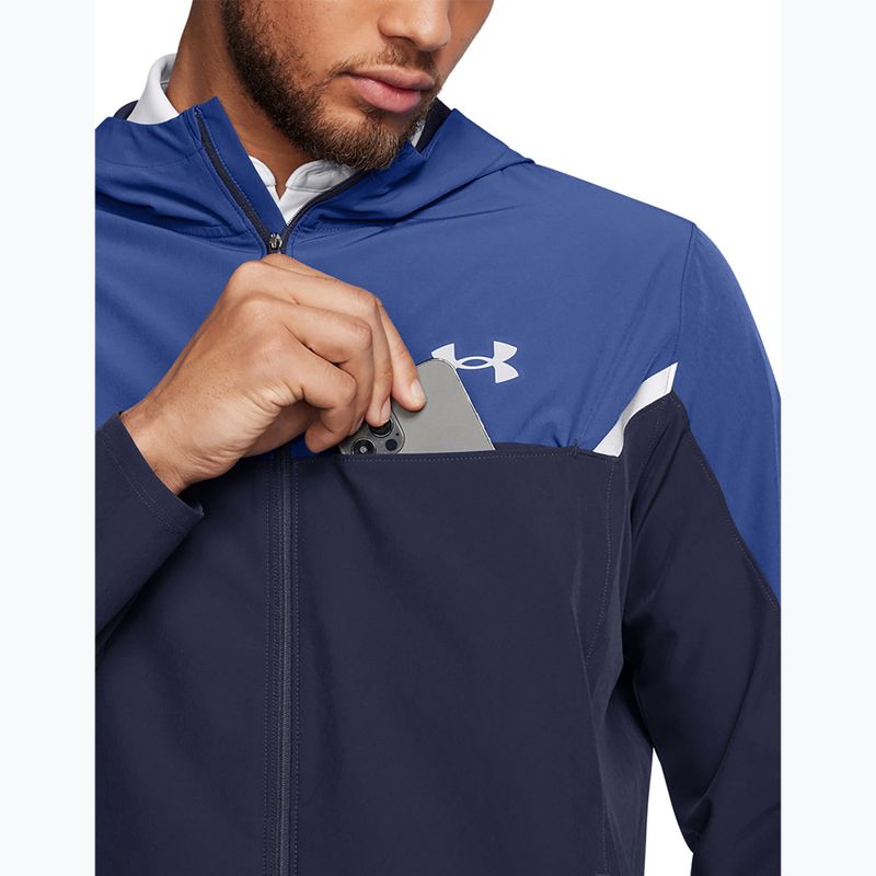 Men's Under Armour Vanish Woven Utility training jacket midnight navy/tech blue/reflective 3
