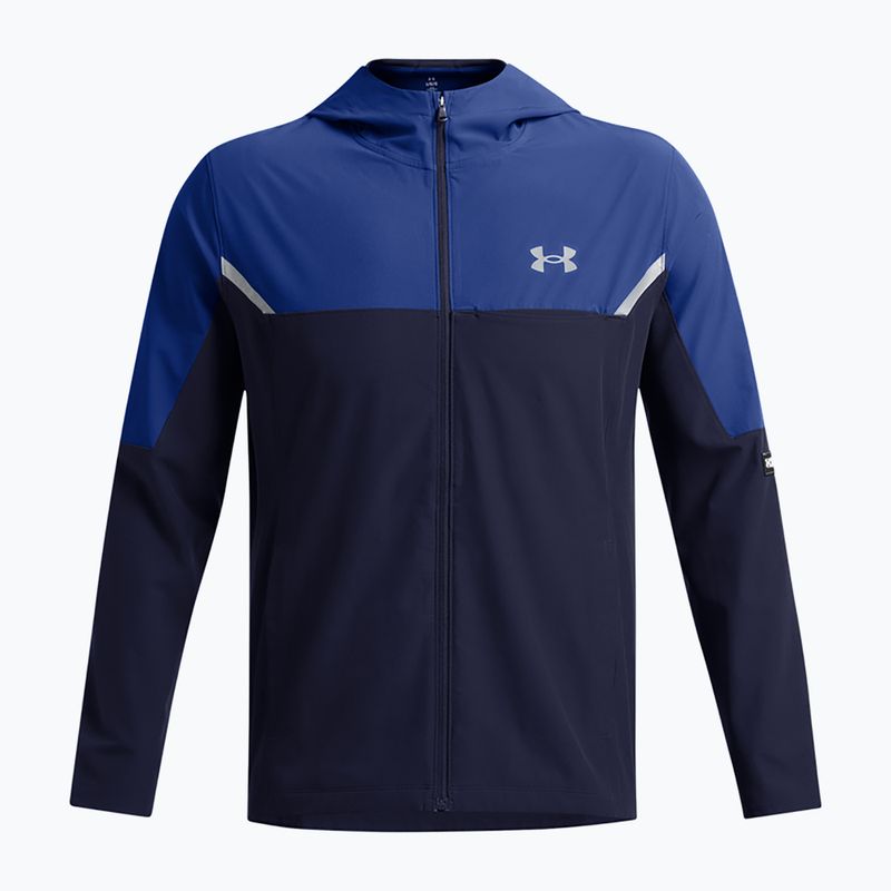 Men's Under Armour Vanish Woven Utility training jacket midnight navy/tech blue/reflective 4