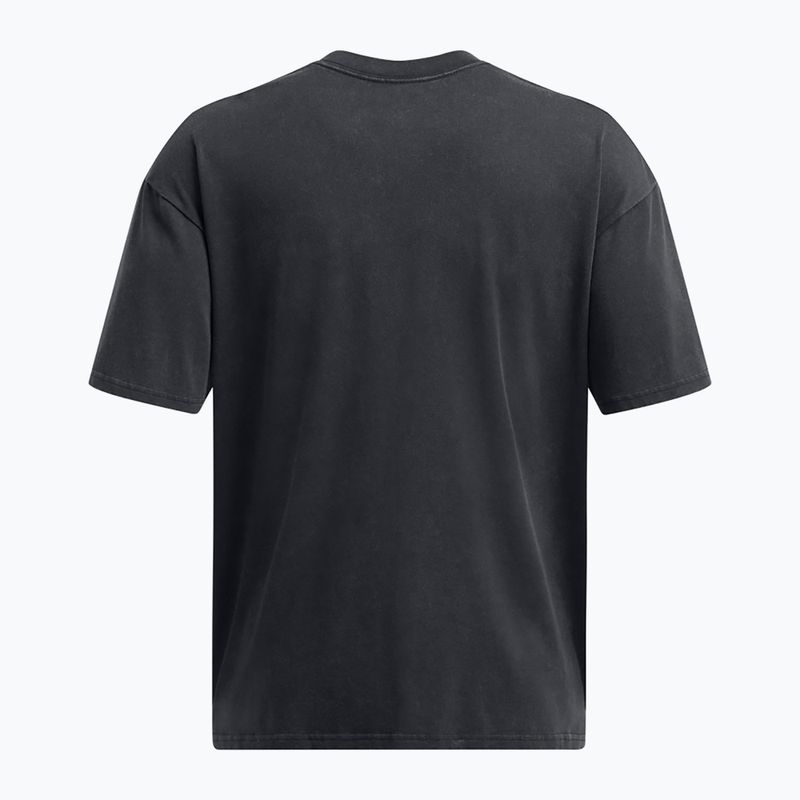 Under Armour men's t-shirt HW OS Logo Wash black/white 4