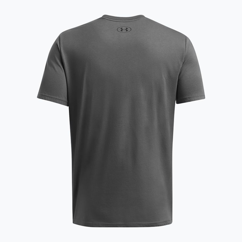 Under Armour GL Foundation Update men's training shirt castlerock/white/black 2