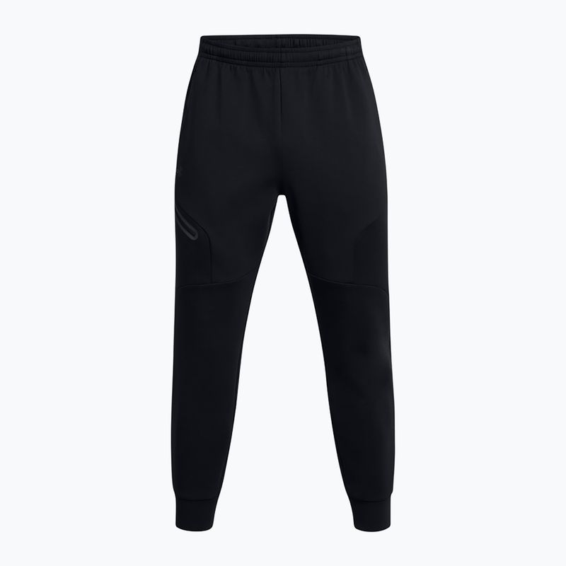 Men's trousers Under Armour Unstoppable Fleece black/black 5