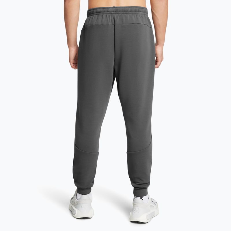 Men's trousers Under Armour Unstoppable Fleece castlerock/black 3
