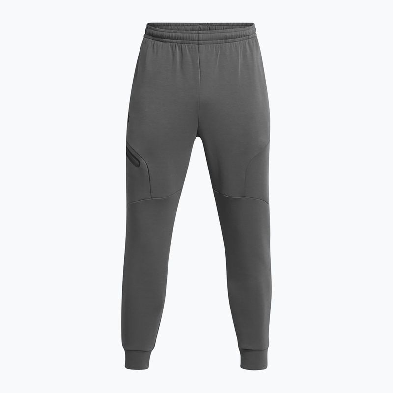 Men's trousers Under Armour Unstoppable Fleece castlerock/black 5