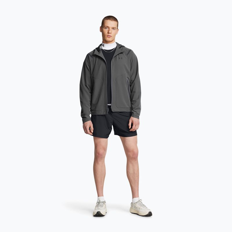 Men's training jacket Under Armour Unstoppable LC castlerock/black 2