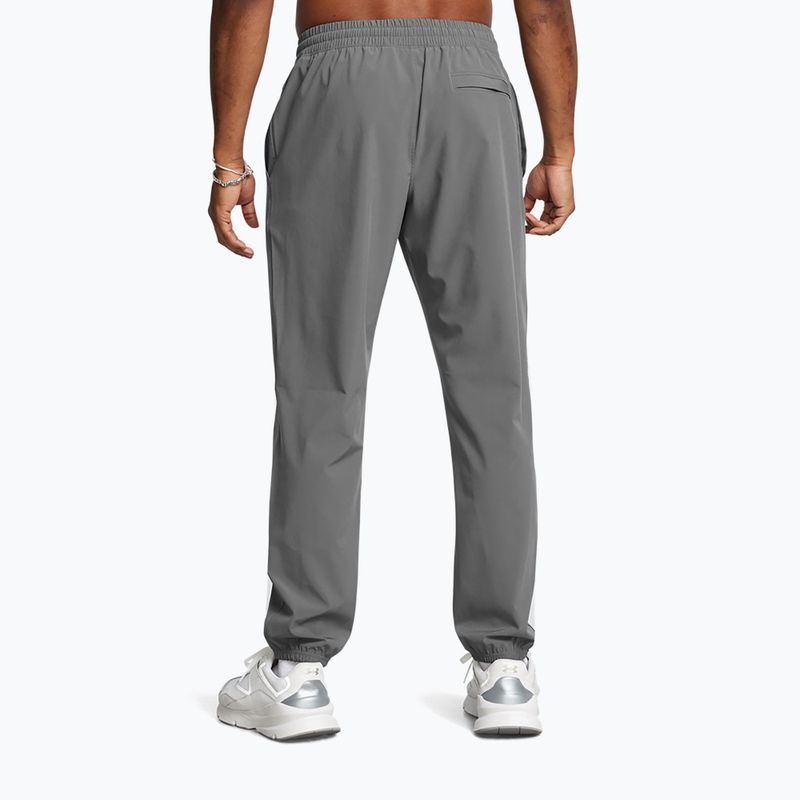 Men's trousers Under Armour Vibe Woven Jogger castlerock/black 3
