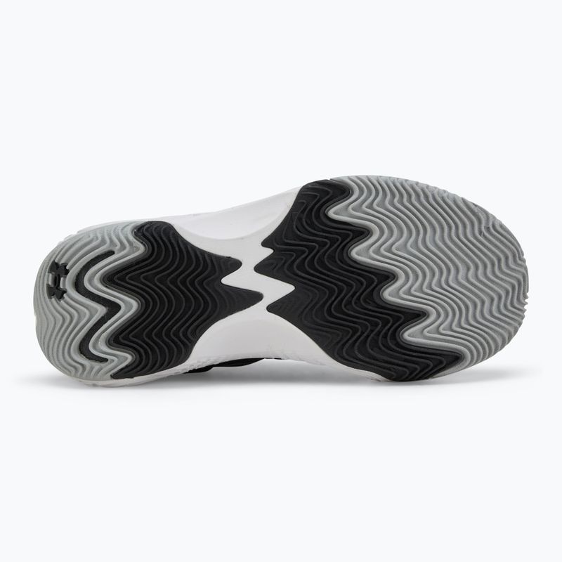 Under Armour Spawn 7 basketball shoes black/metallic gold/black 4