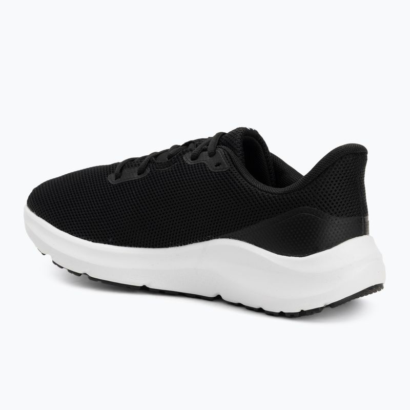 Men's running shoes Under Armour Charged Pursuit 4 black/black/white 3