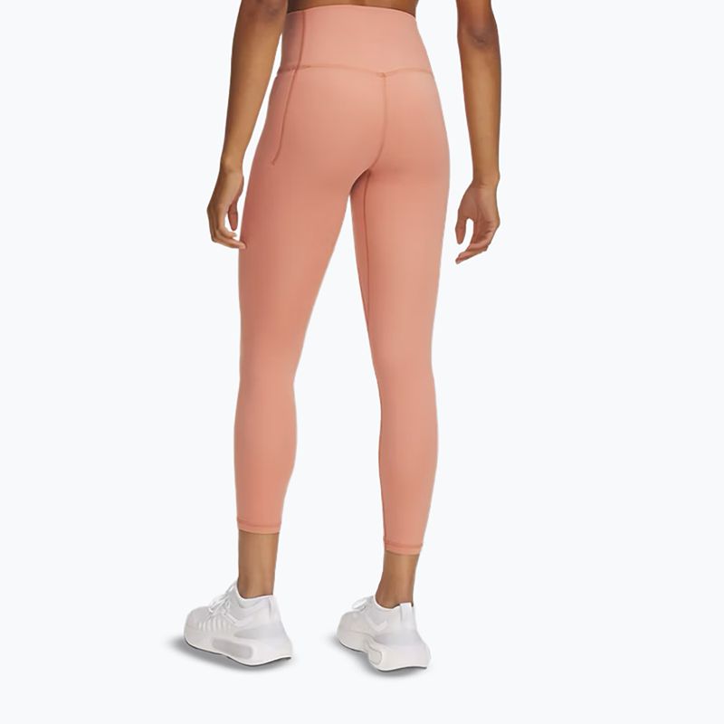 Women's training leggings Under Armour Meridian Ankle Leg canyon pink 2