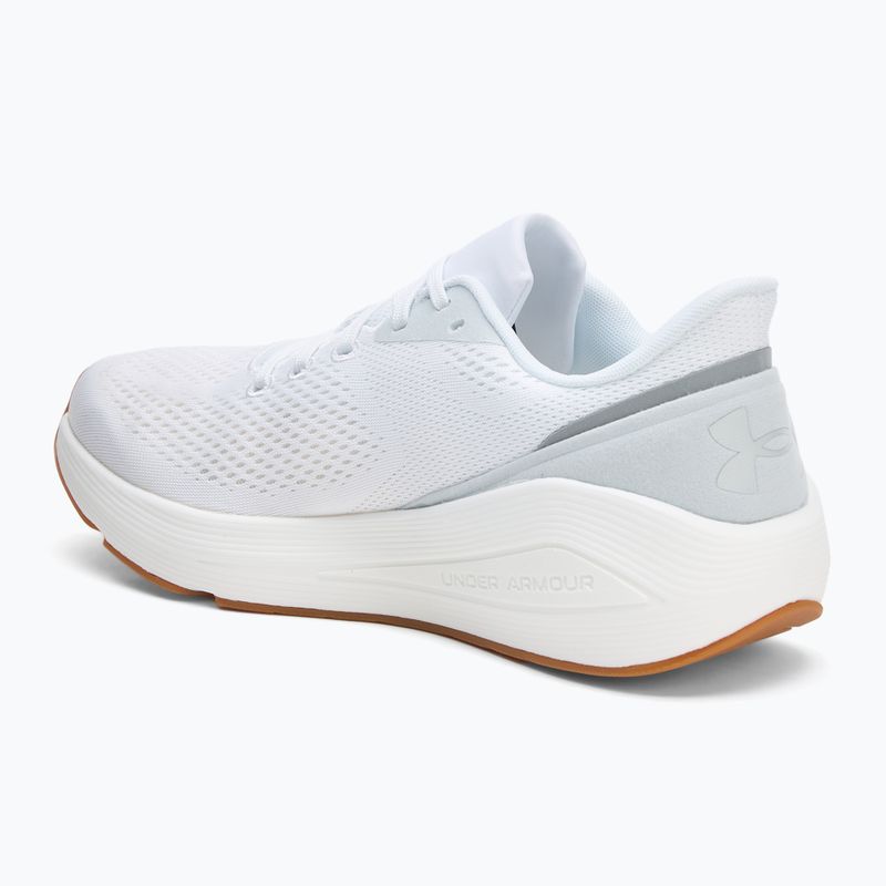 Men's running shoes Under Armour Sonic 7 white/white/white 3