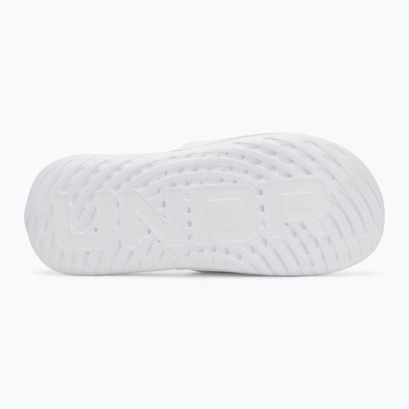 Women's slides Under Armour Ignite Select white/white/super pink 4