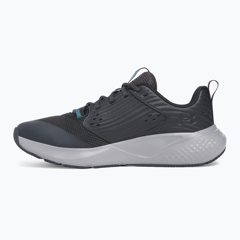 Men's training shoes Under Armour Commit 4 anthracite/steel/ether blue 2