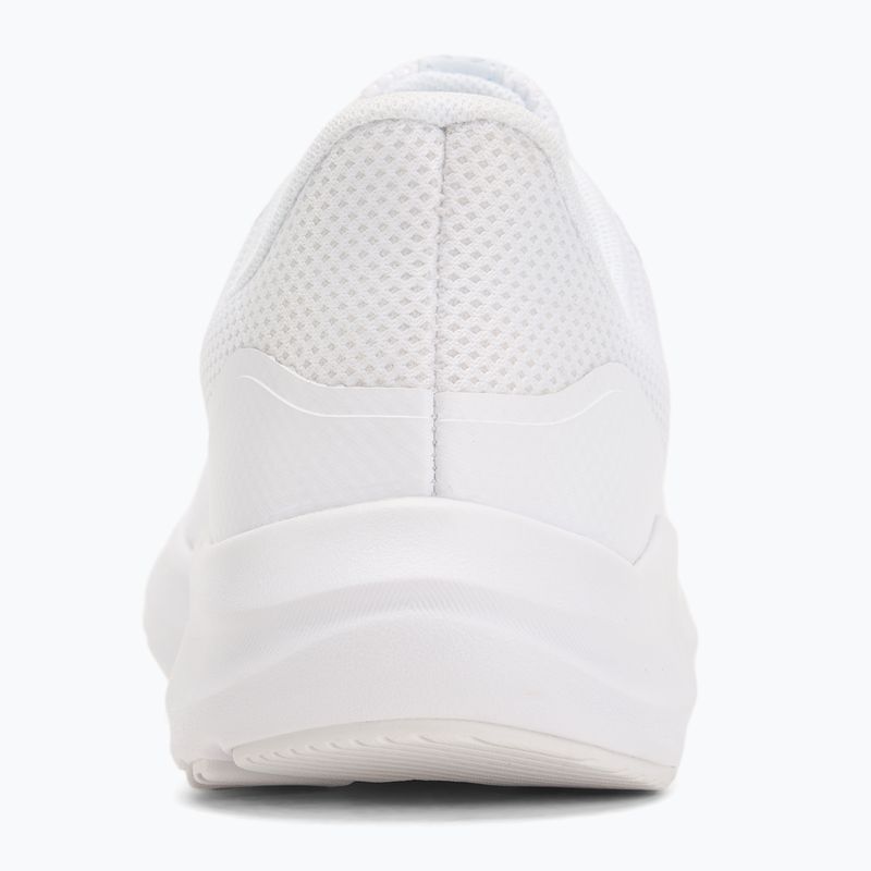 Women's running shoes Under Armour Charged Pursuit 4 white/white/metallic silver 6