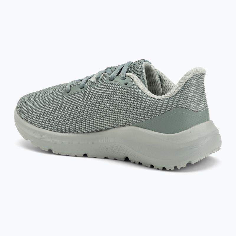 Women's running shoes Under Armour Charged Pursuit 4 silica green/silica green/metallic silica 3
