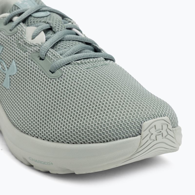 Women's running shoes Under Armour Charged Pursuit 4 silica green/silica green/metallic silica 7