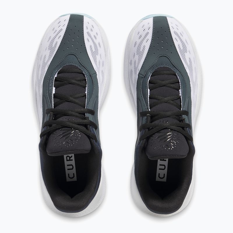 Under Armour CURRY Splash 25 black/gray void/white basketball shoes 4