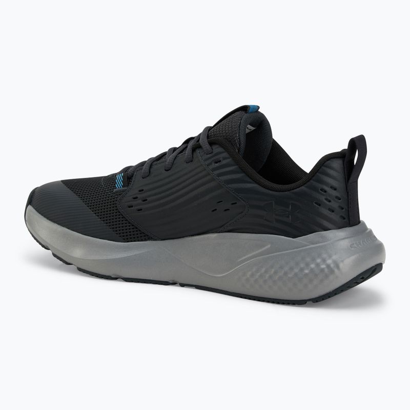 Men's training shoes Under Armour Commit 4 anthracite/steel/ether blue 3