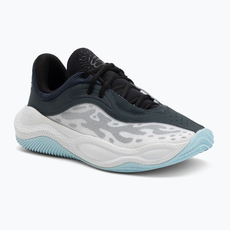 Under Armour CURRY Splash 25 black/gray void/white basketball shoes