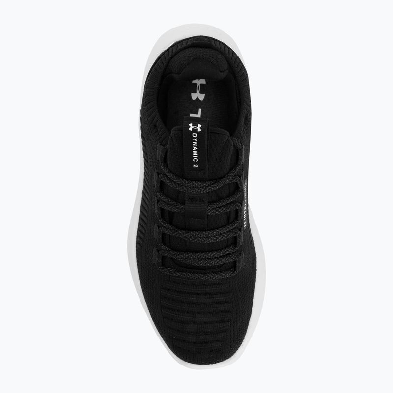 Women's training shoes Under Armour Dynamic 2 black/anthracite/white 5