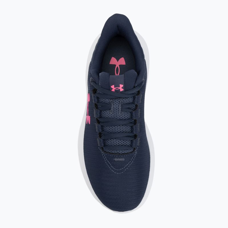 Women's running shoes Under Armour Phade RN 3 downpour gray/downpour gray/aero pink 5