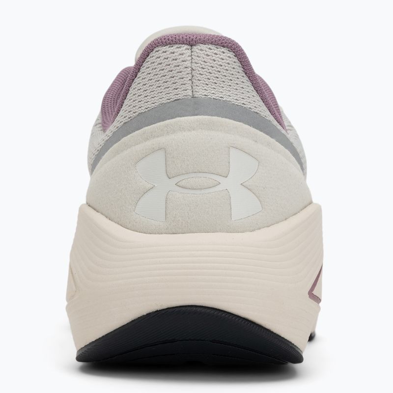 Women's running shoes Under Armour Sonic 7 summit white/white quartz/white quartz 6
