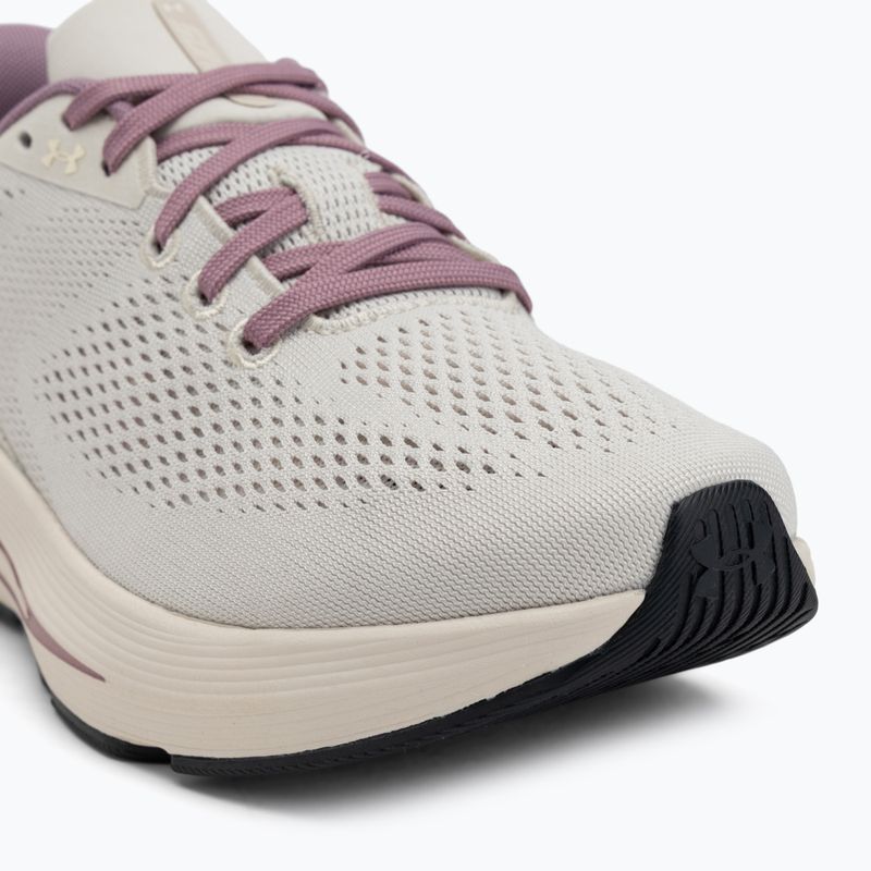 Women's running shoes Under Armour Sonic 7 summit white/white quartz/white quartz 7