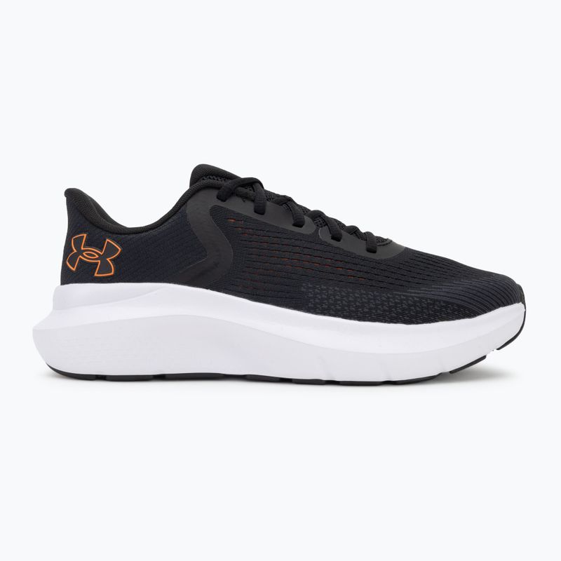 Under Armour Charged Rogue 5 men's running shoes black/black/blaze orange 2
