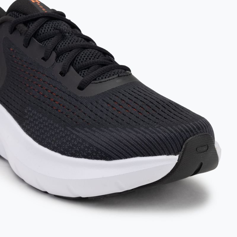 Under Armour Charged Rogue 5 men's running shoes black/black/blaze orange 7