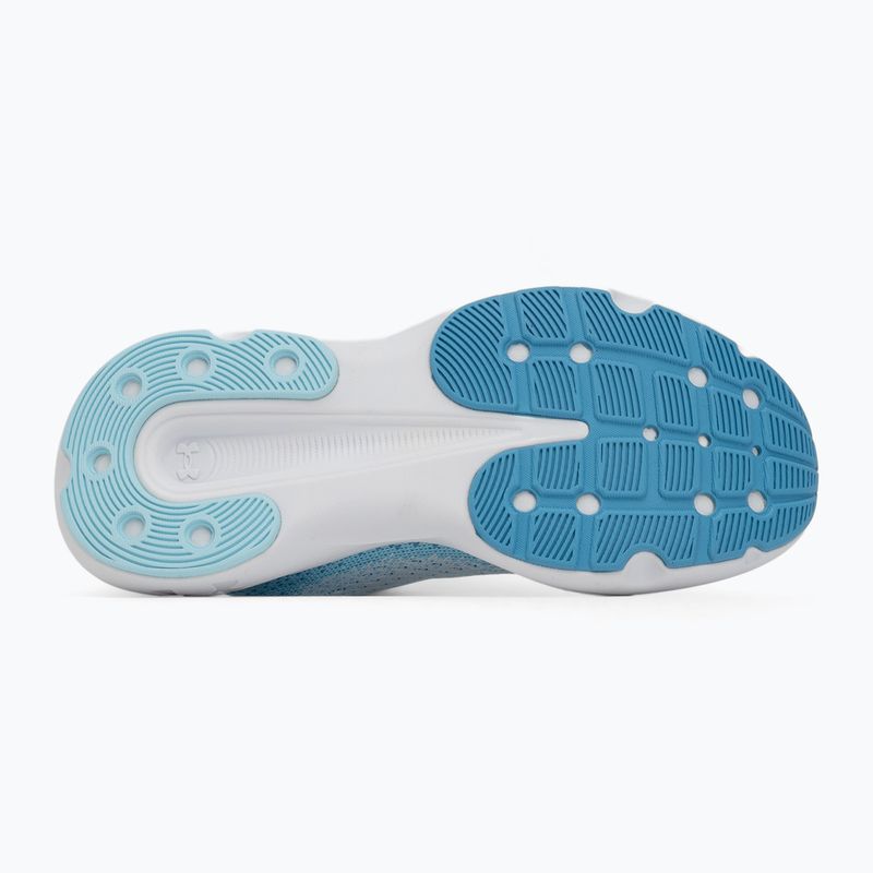Women's running shoes Under Armour Infinite white/ether blue/white 4