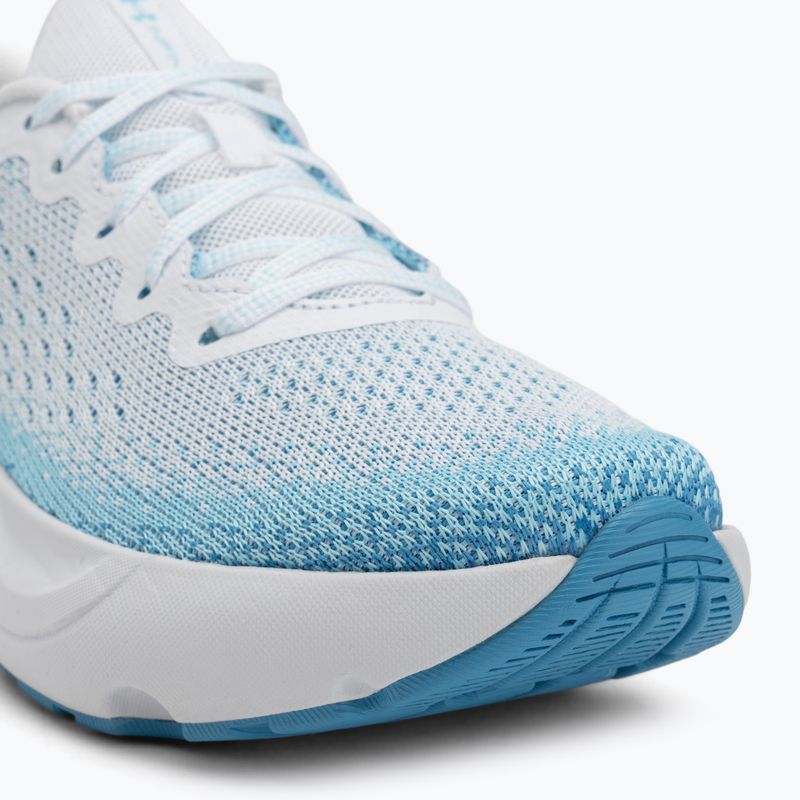 Women's running shoes Under Armour Infinite white/ether blue/white 7
