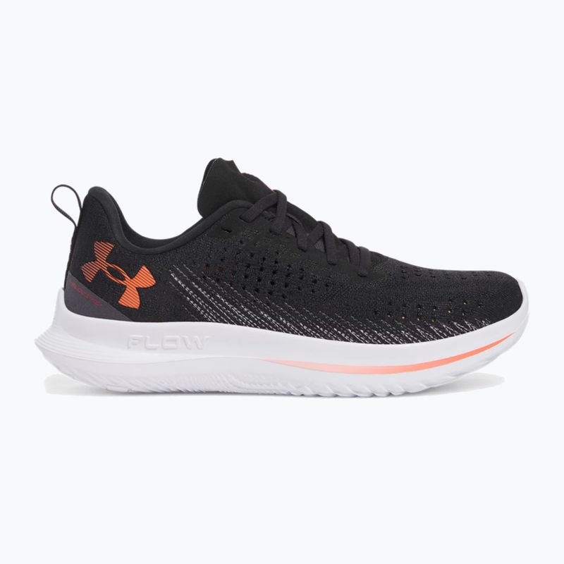 Men's running shoes Under Armour Velociti 4 black/anthracite/ares red 8
